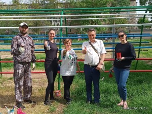 Субботник в 6-ом избирательном округе.